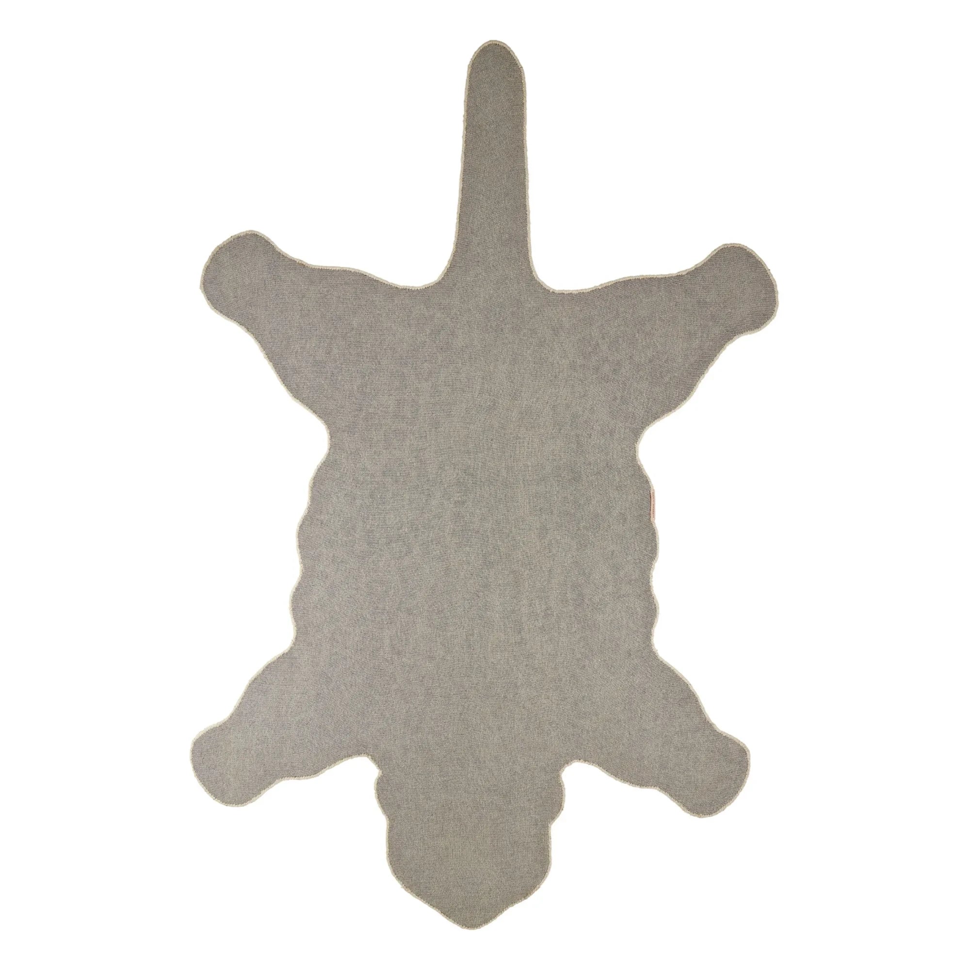 Doing Goods - Loony Wool Leopard Pattern Rug | Brown