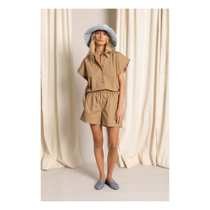 Smallable Woman - Sora shorts | Iced brown