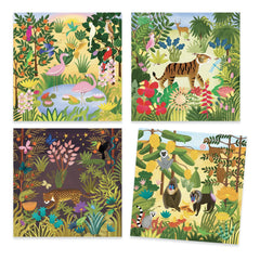 Djeco - Rub-On Transfer Creative Activity Set