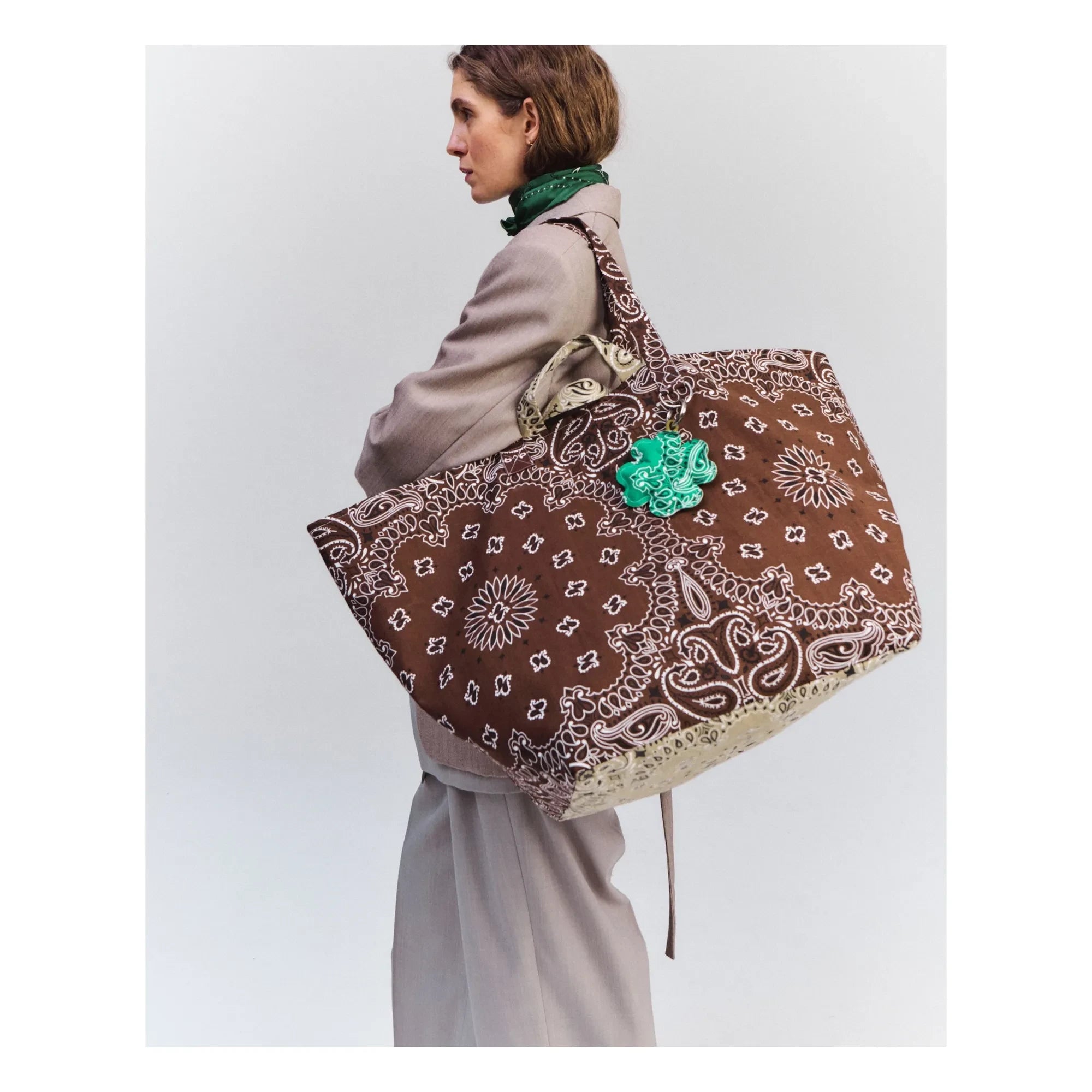 Call it by your name - Maxi Basket Bag | Brown