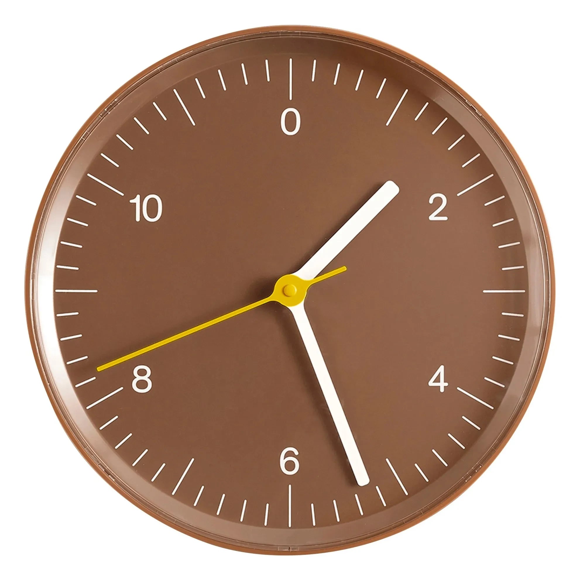 Hay - Wall Clock, Jasper Morrison | Brown