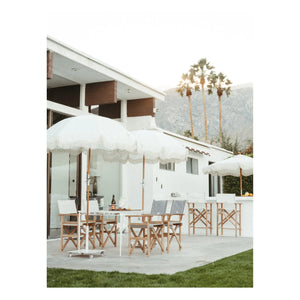 Business & Pleasure Co. - Umbrella Base with Wheels - Set of 4 | White