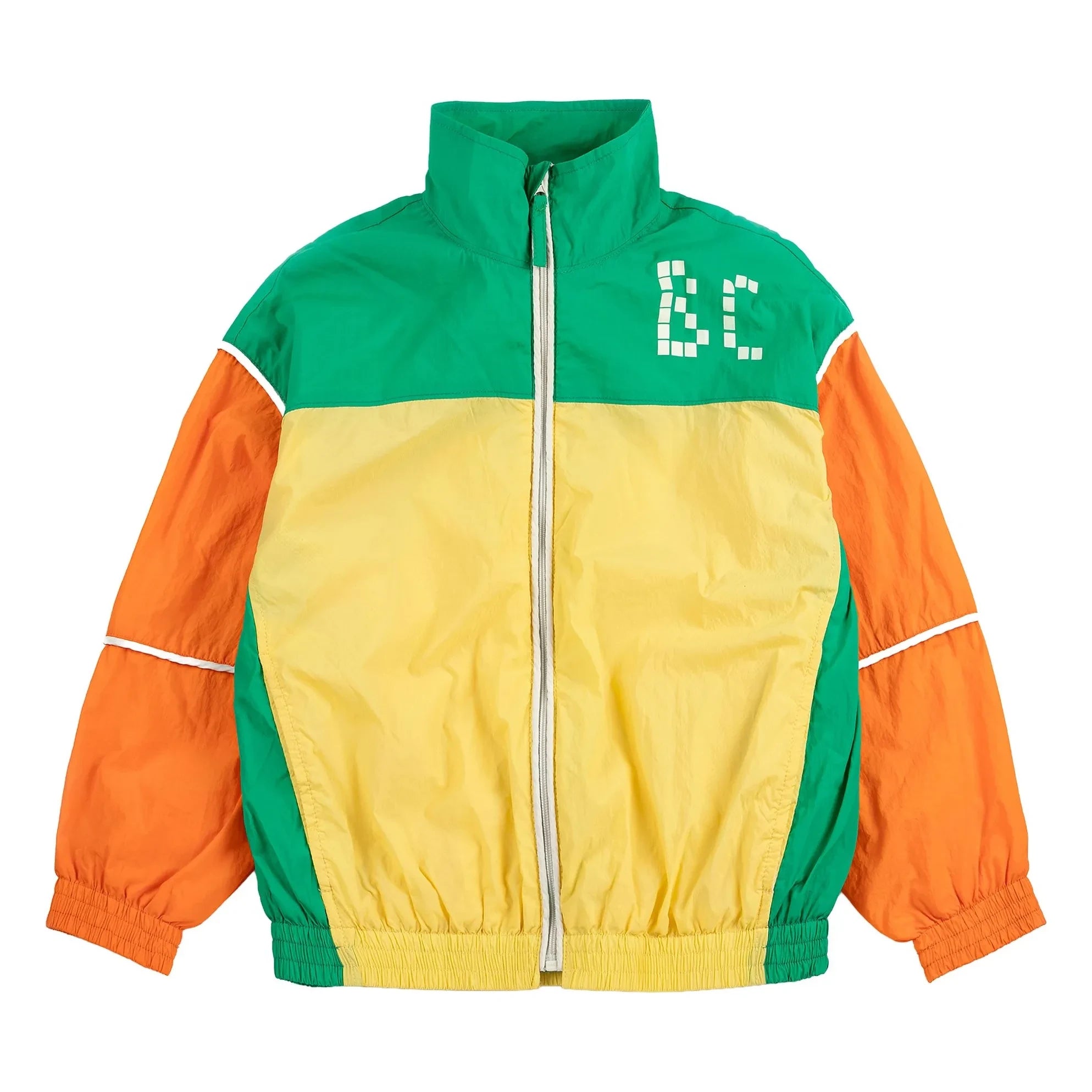 Bobo Choses - BC Colorblock Recycled Fiber Tracksuit Top | Yellow