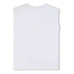 Zadig & Voltaire - Logo Strass Jersey T-shirt | Beyaz