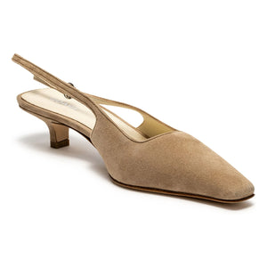 Odare - Anna Sweden Slingback | Taupe Brown