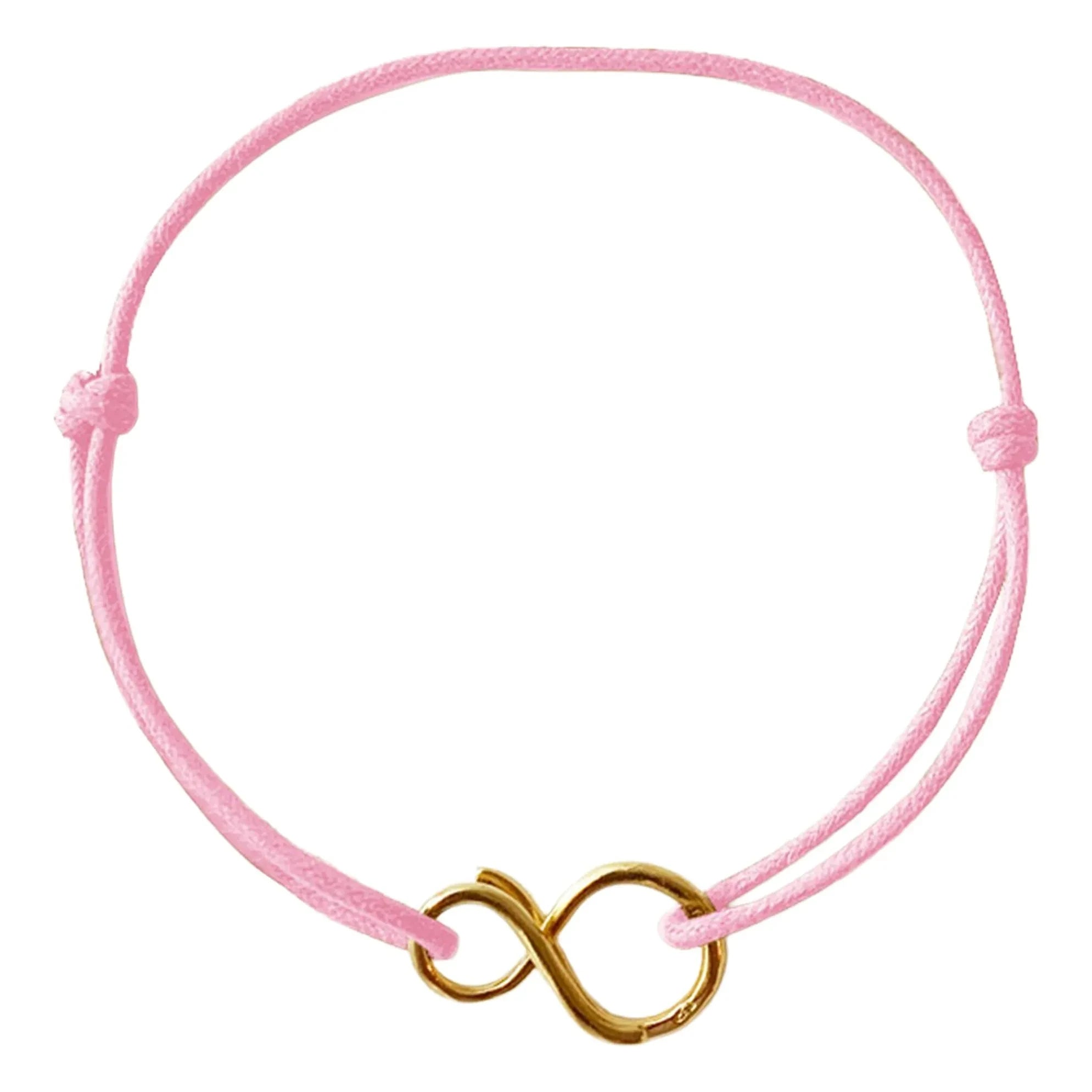 LAH - Mini Infini Cord Bracelet | Pink
