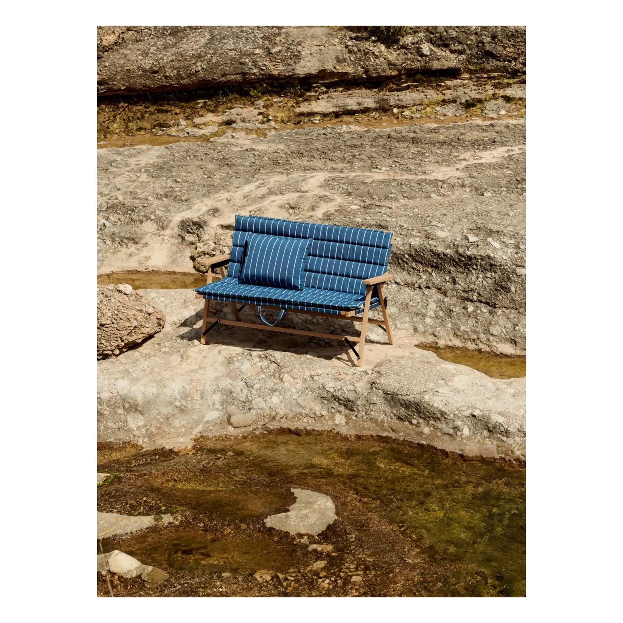 Hay - Outdoor Market yastık, Jasper Morrison | Mavi