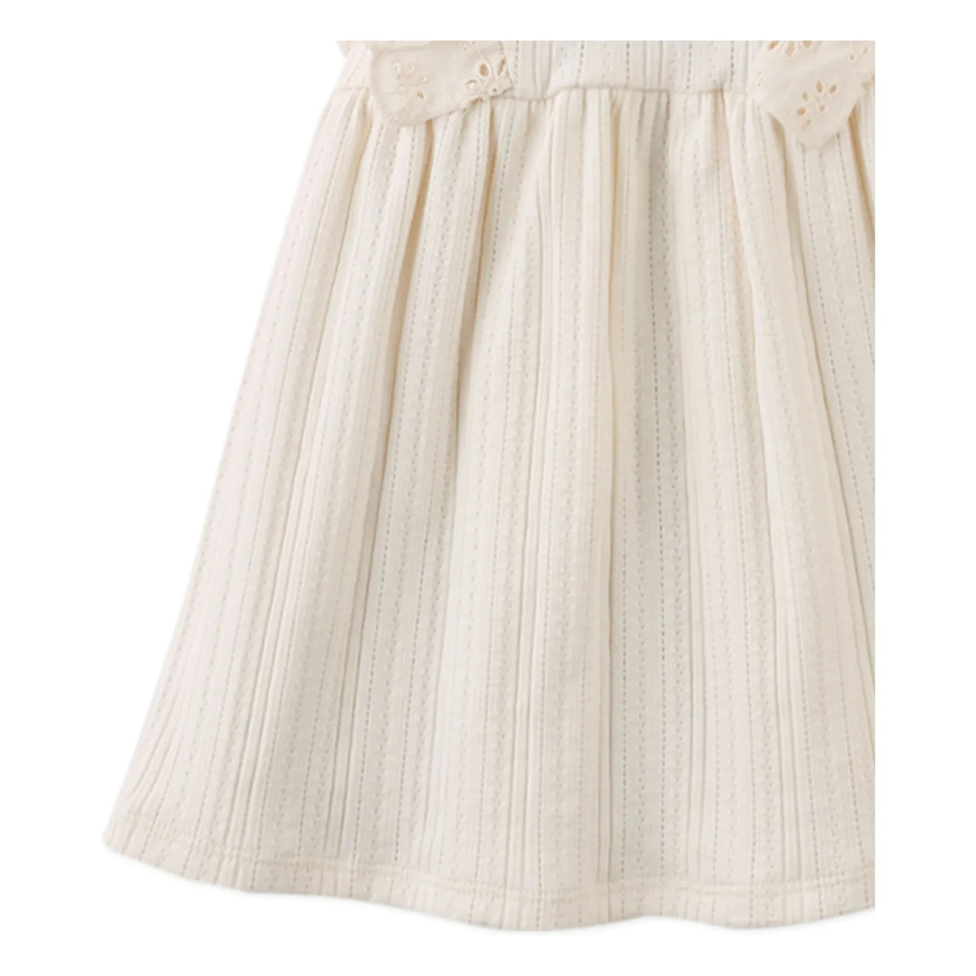 Gingersnaps - Elowyn Embroidered Ruffled Dress | Ecru