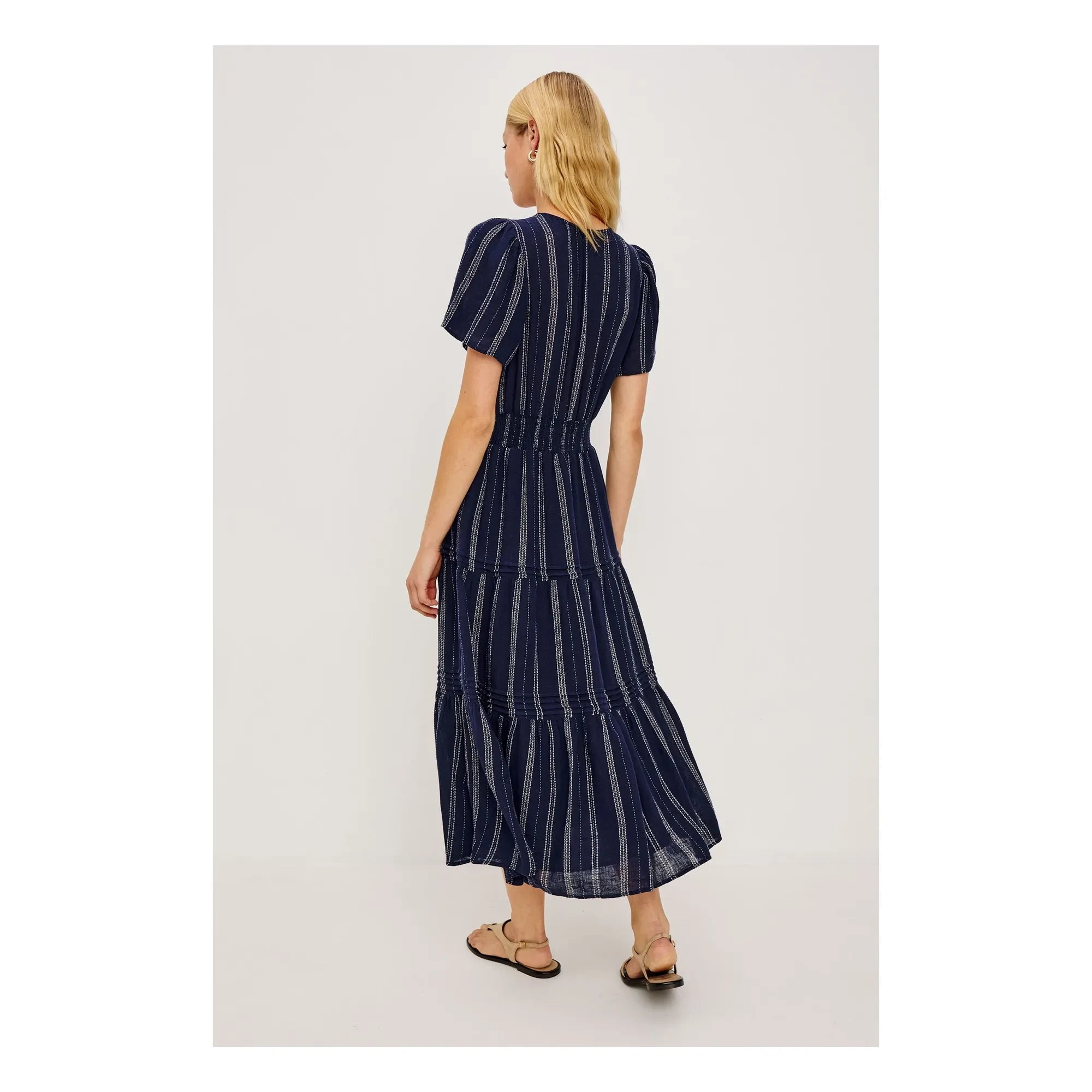 Rails - Cannes Striped Dress | Navy Blue