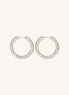 Alhaja - Creoles Flamenco M | Silver