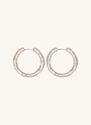 Alhaja - Creoles Flamenco M | Silver