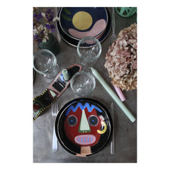 HOMERE - Jojo Ceramic Shallow Bowl | Black