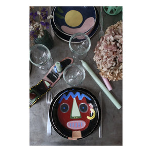 HOMERE - Jojo Ceramic Shallow Bowl | Black