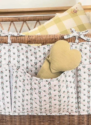 Editions Aimable - Roch bed storage unit | Pommette Poplin
