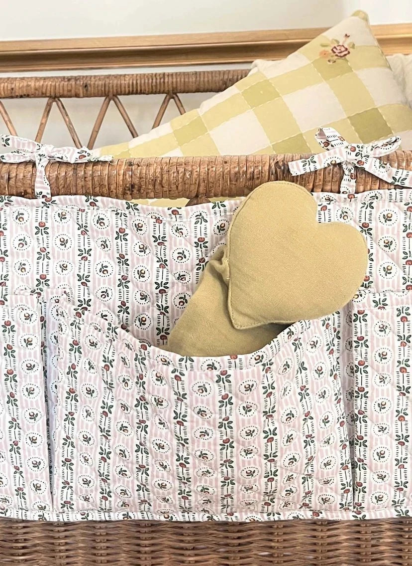 Editions Aimable - Roch bed storage unit | Pommette Poplin