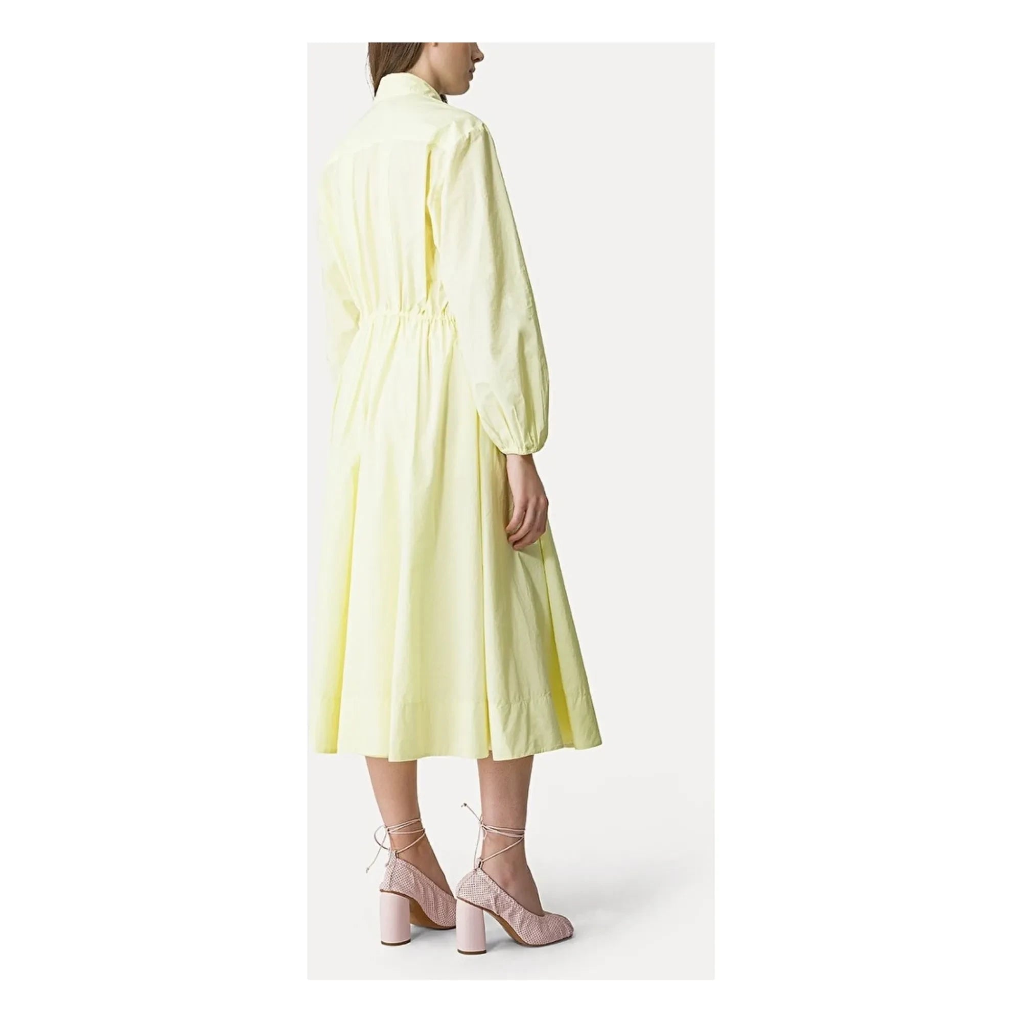 Forte Forte - Cotton Poplin Dress | Yellow