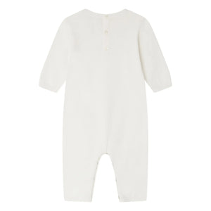 Bonpoint - Tilouana Organic Cotton Romper | White