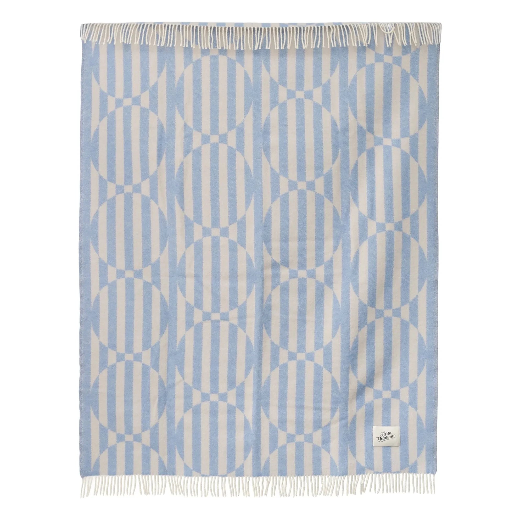 Tarta Gelatina - Nolita Wool Blanket | Light Blue