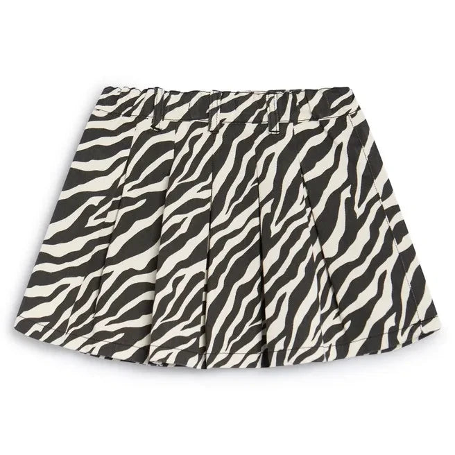 the new society - Dakota Zebra Etek | Siyah