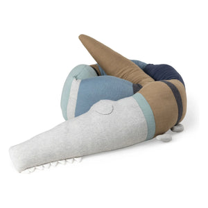 Sebra - Crocodile Pillow | Blue