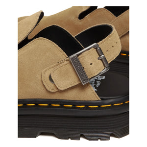 Dr Martens - ZebZag Suede Mules | Sand