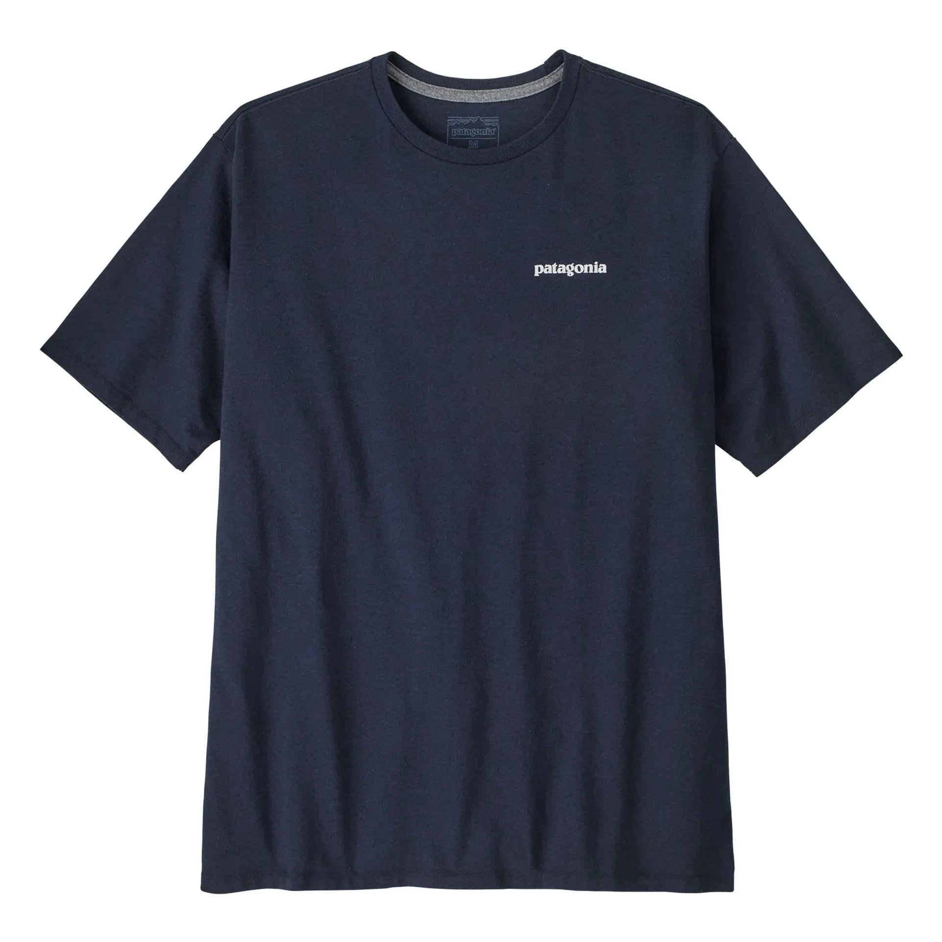 Patagonia - P-6 Logo Responsible Recycled Fiber T-shirt | Blue