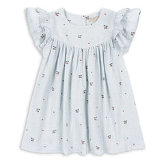 Konges Sløjd - Coco Cerises Organic Cotton Dress | Light blue