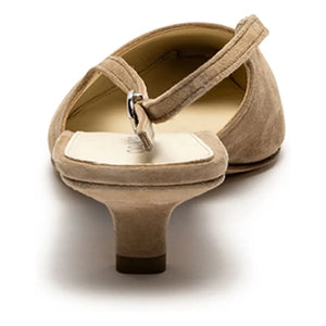 Odare - Anna Sweden Slingback | Taupe Brown