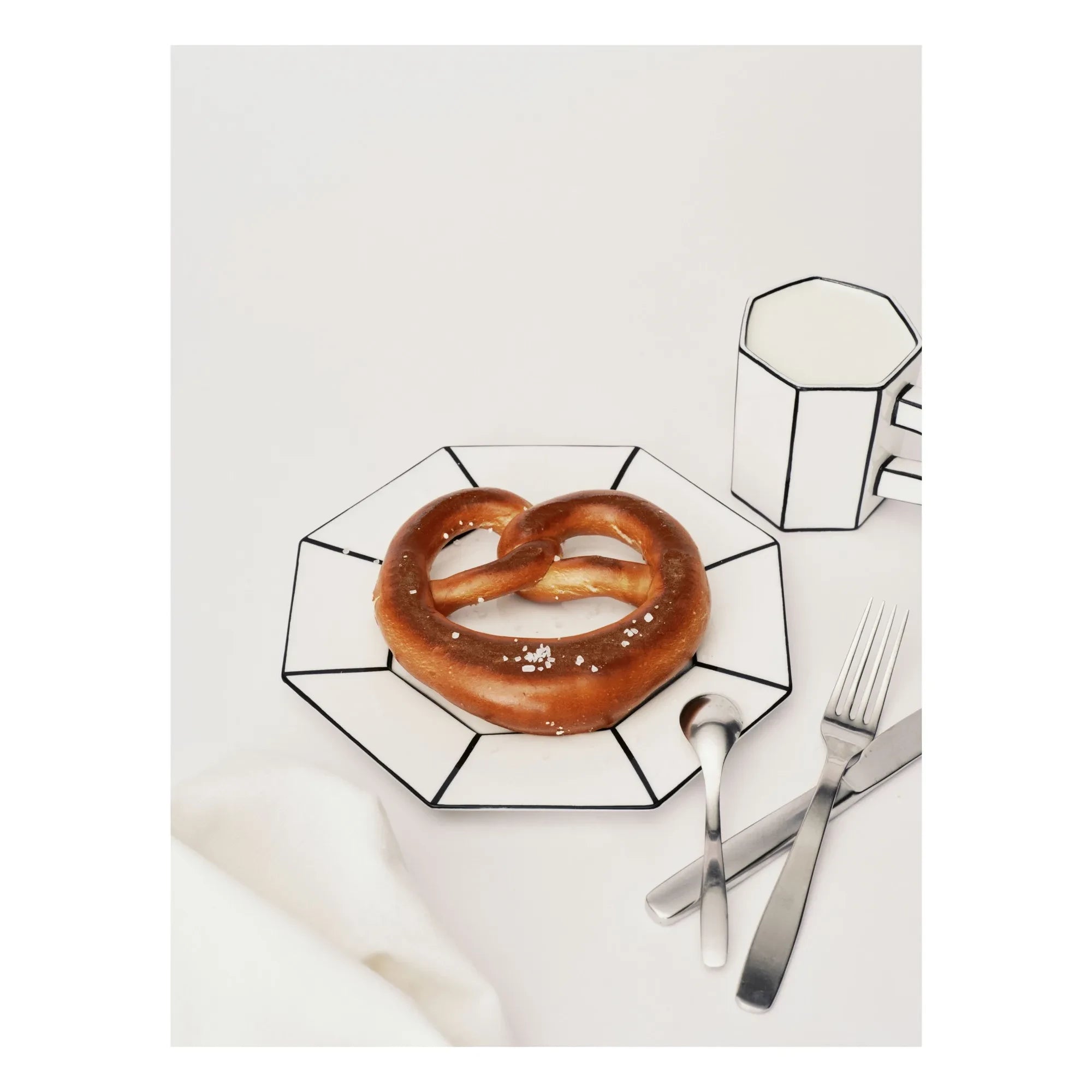 Serax - Carte Blanche Dessert Plates - Set of 2 | White