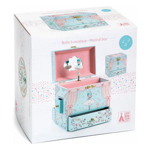 Djeco - Ballerina Jewelry Box | Light Blue