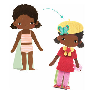Djeco - Felt Character Dress-Up