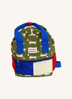 Mini Kyomo - Dachshund Backpack - Mini Kyomo x Taxi Brousse | Olive