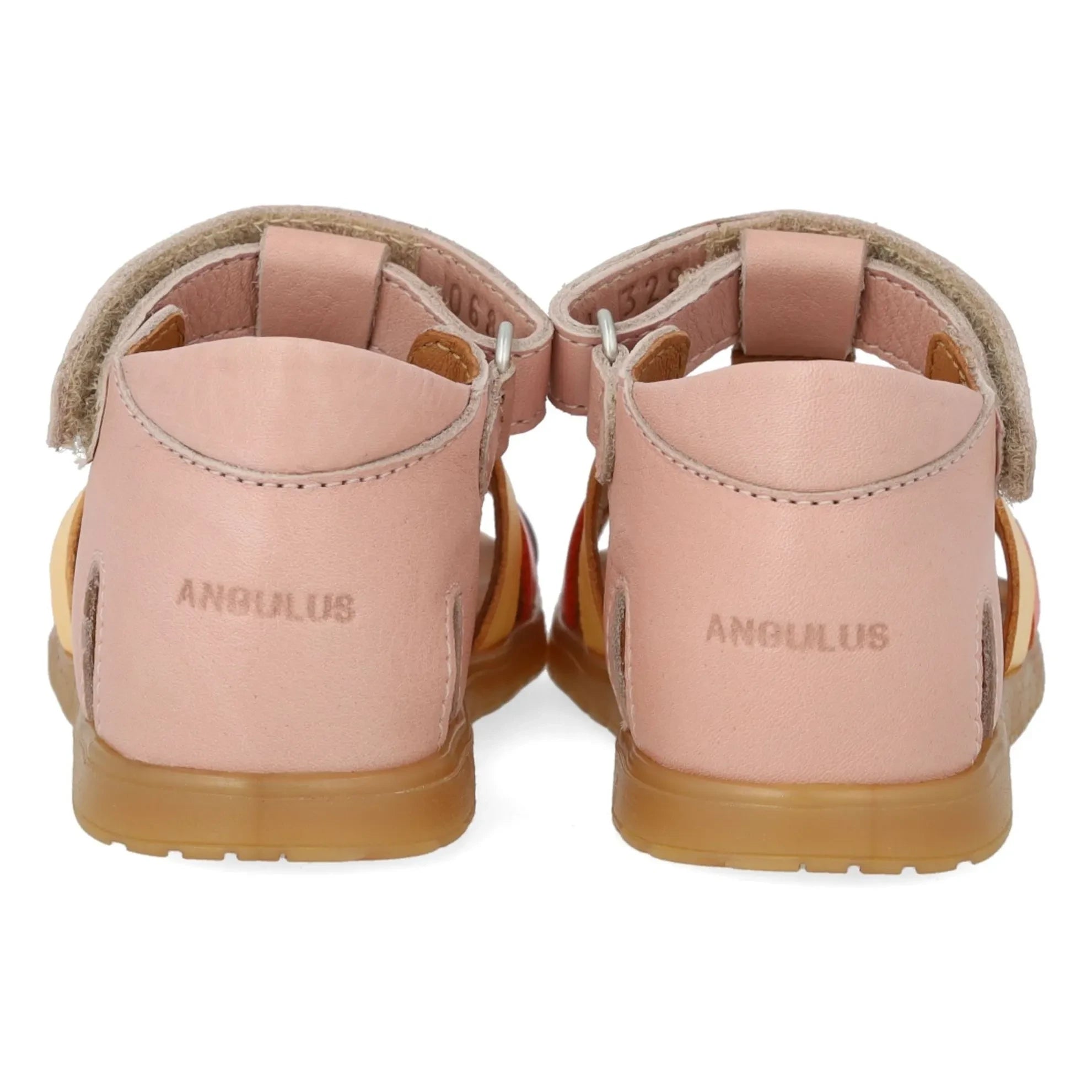 Angulus - Colour Blocked Sandals | Light Pink