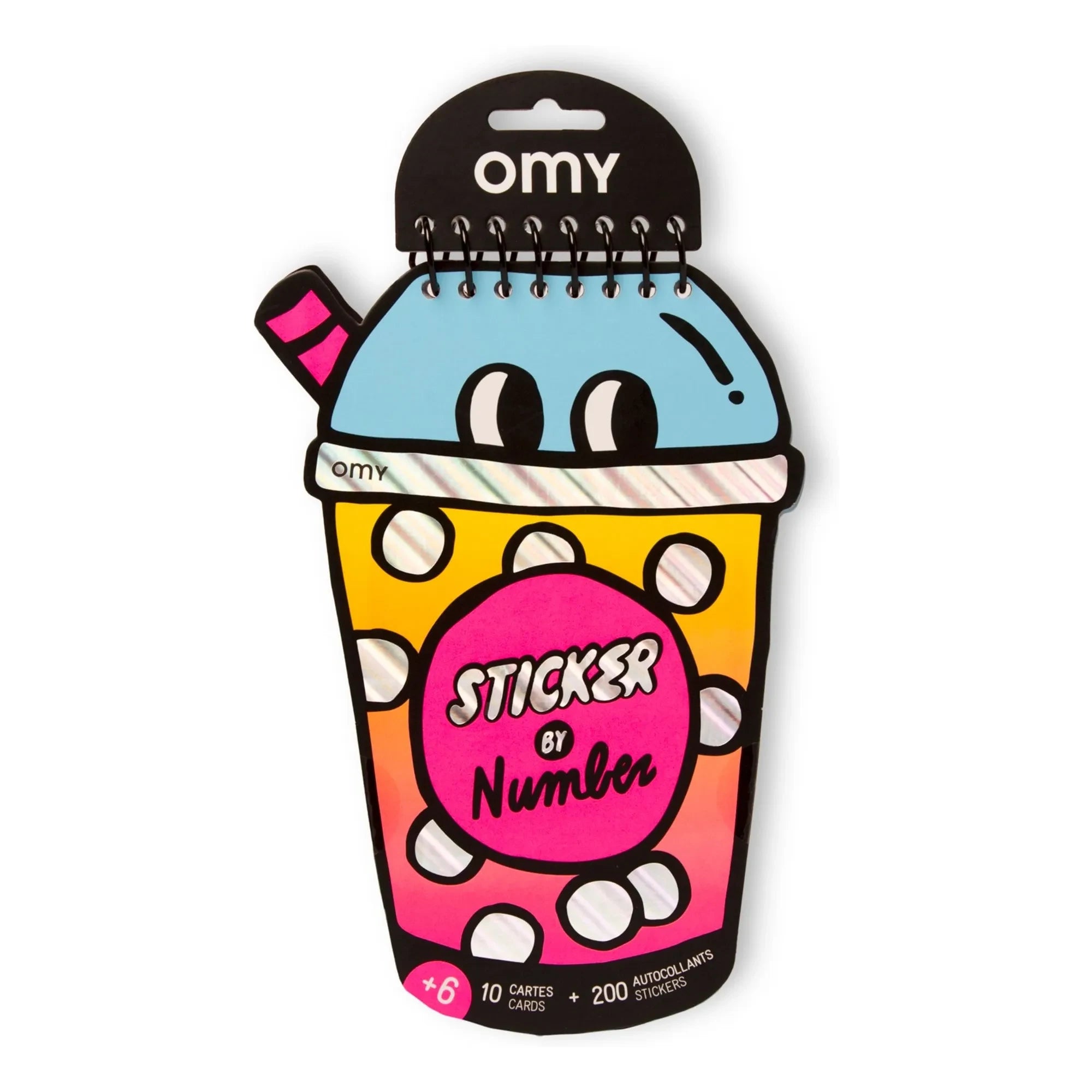 Omy - Bubble Tea Sticker Activity Book