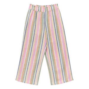 Arsène et Les Pipelettes - Striped Vual Pants | Pink