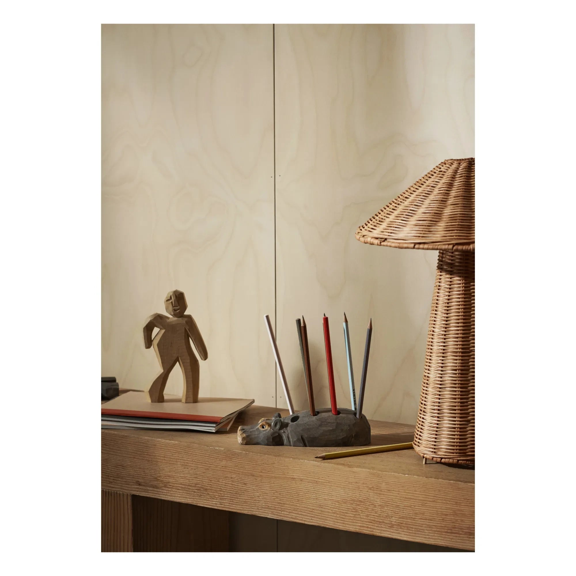 Ferm Living - Rattan Pendant Lamp Dou