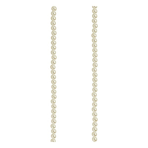 LaCoqueFrançaise - Agathe Long Chain 120 cm | White