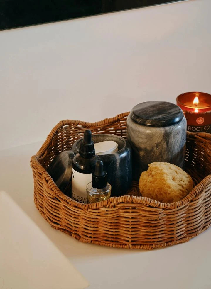 Broste Copenhagen - Lola Rattan Tepsi