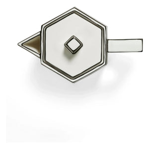 Serax - Carte blanche teapot | Noir/White