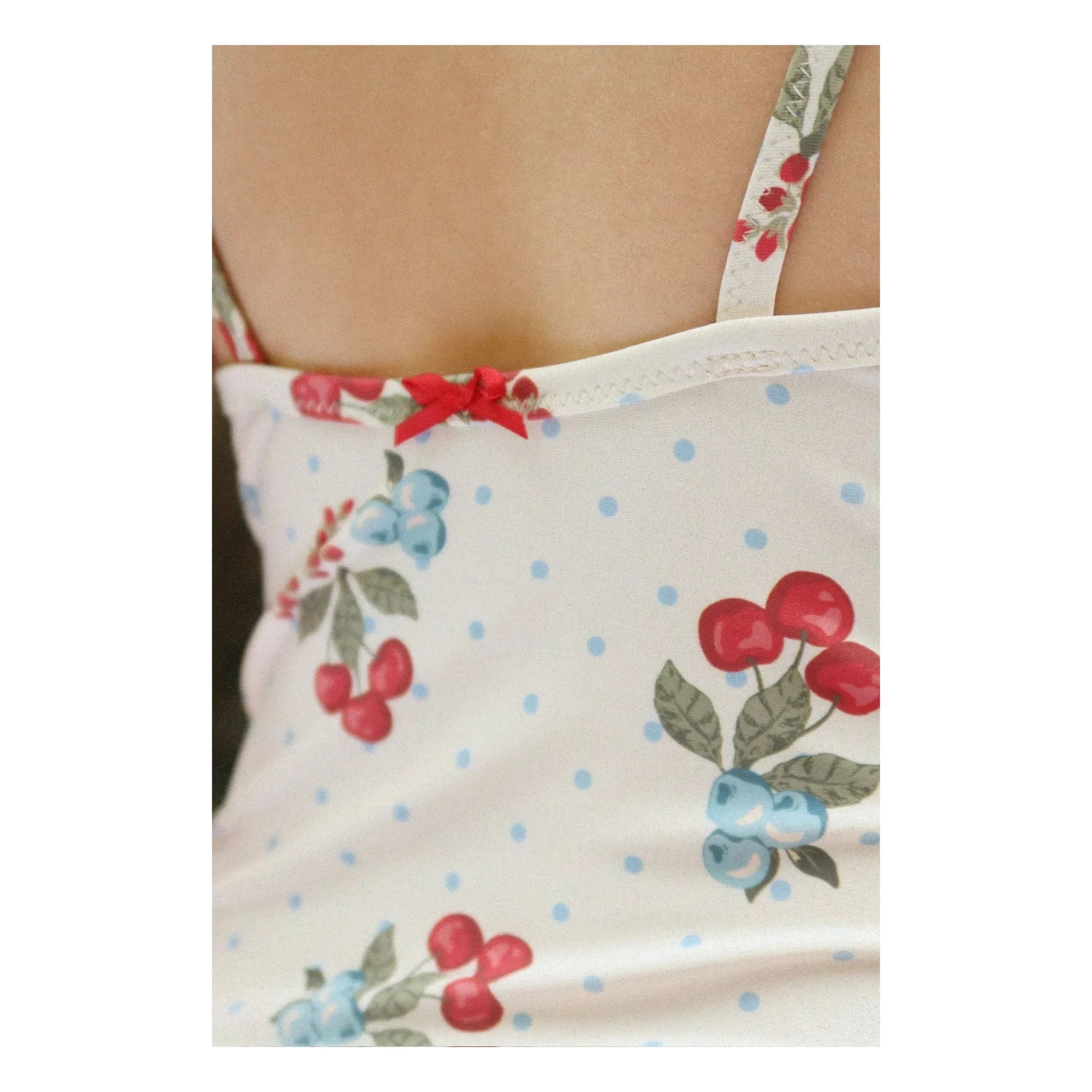 Konges Sløjd - Frago Cherry Recycled Fibre Swimwear | Ecru