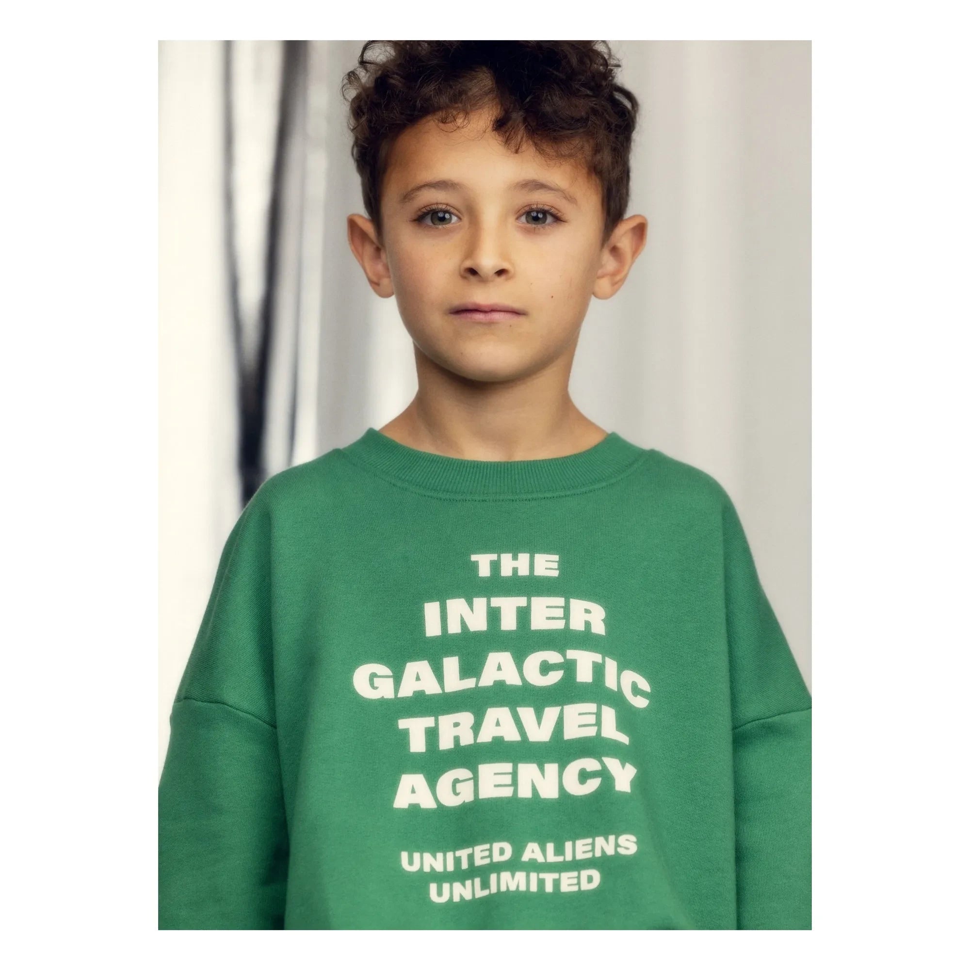Mini Rodini - Sweat Travel Agency Organic Cotton | Green
