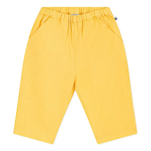 Petit Bateau - Linen Pants | Yellow
