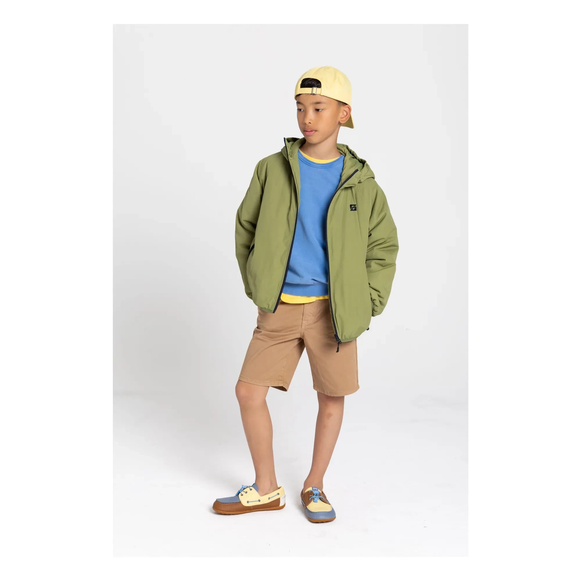 Smallable Kid - Hardy Water-Resistant Jacket | Green