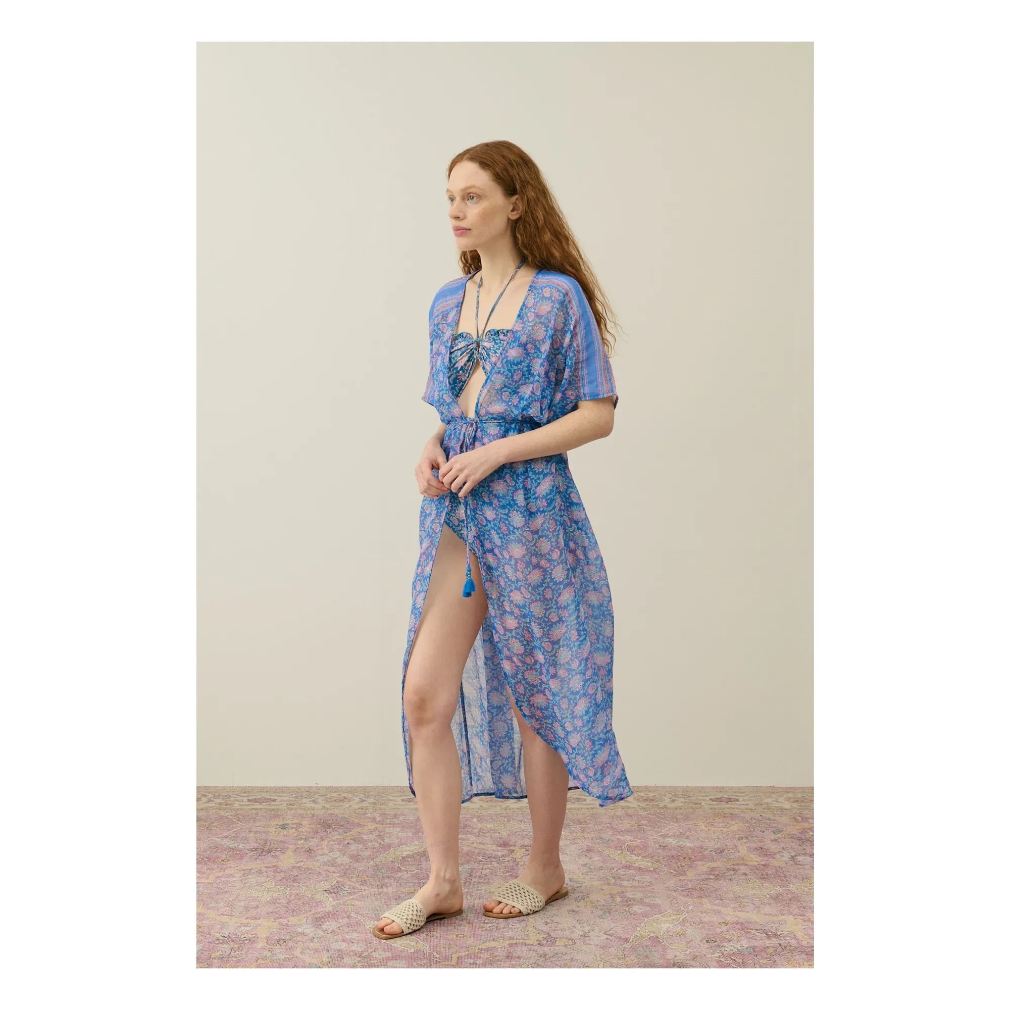 Louise Misha - Kimono Chill Organic Cotton - Women's Collection | Blue