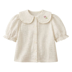 Lililotte - Paloma Blues Organic Cotton Gazlı Beige | Ekru