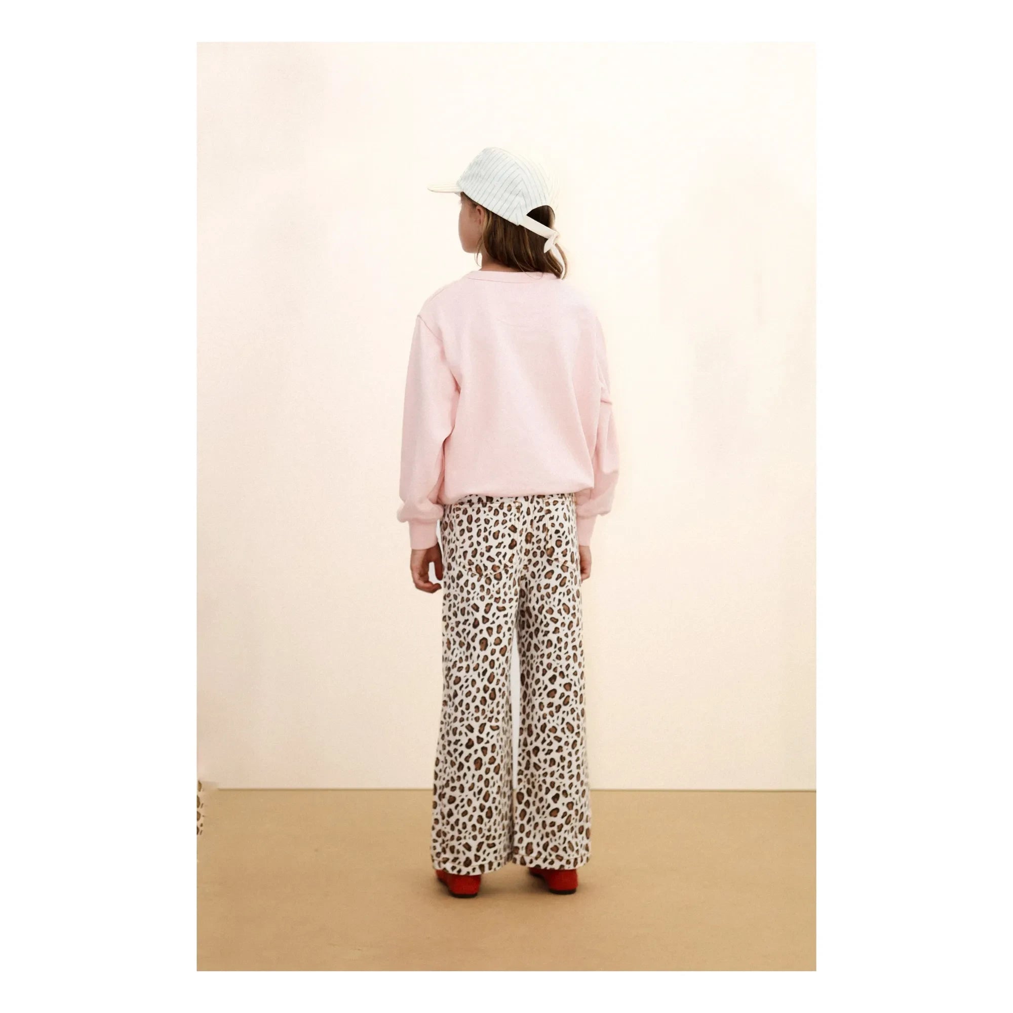 Tinycottons - Flower Sweat Organic Cotton | Pale Pink