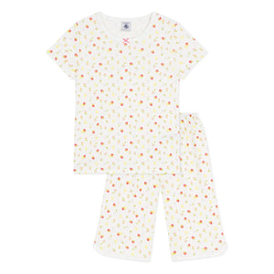 Petit Bateau - Capri Fruit Pajamas | Ecru