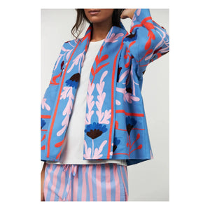 Lollys Laundry - Rumi Cotton Jacket | Blue