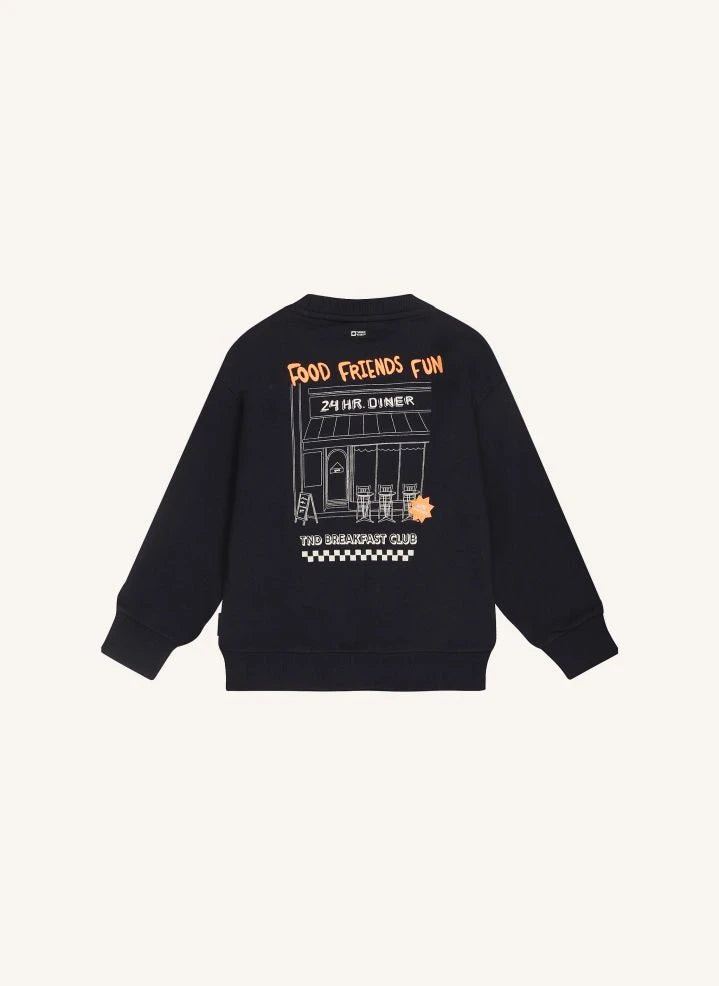 Tumble N'Dry - Keighley Organic Cotton Sweatshirt | Dark Blue