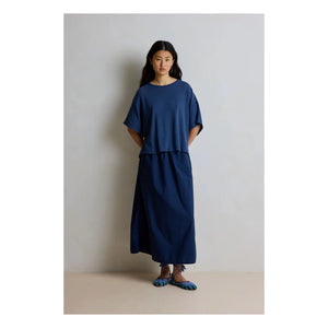 Hod - Coralie Cotton T-Shirt | Night Blue